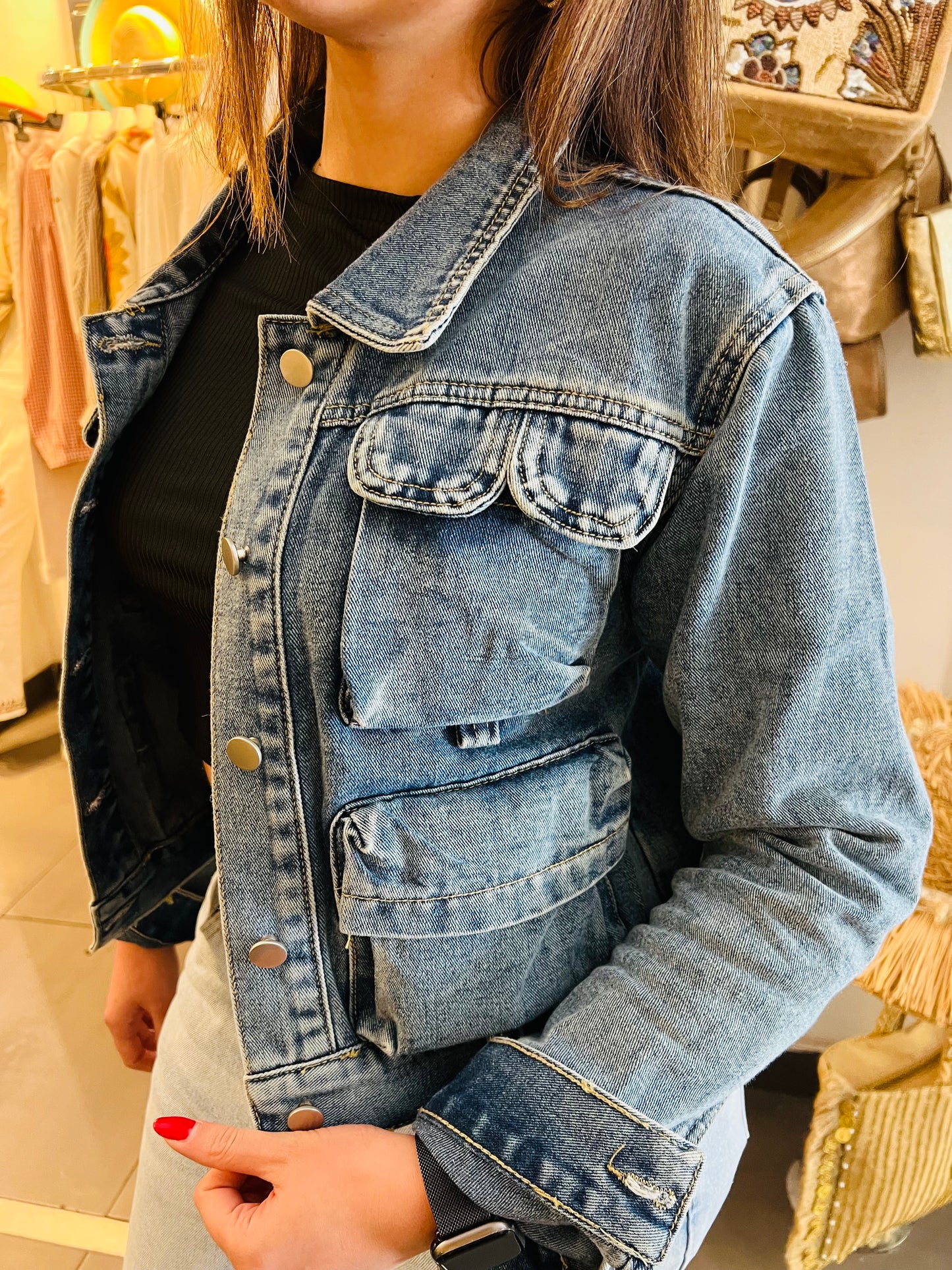 Veste en jean