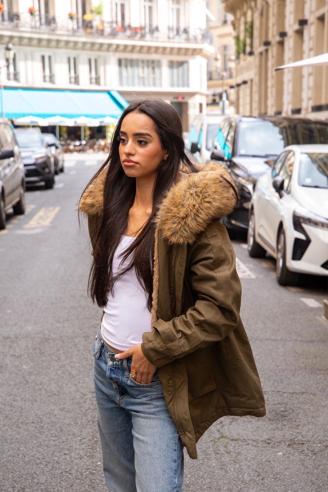 The khaki parka