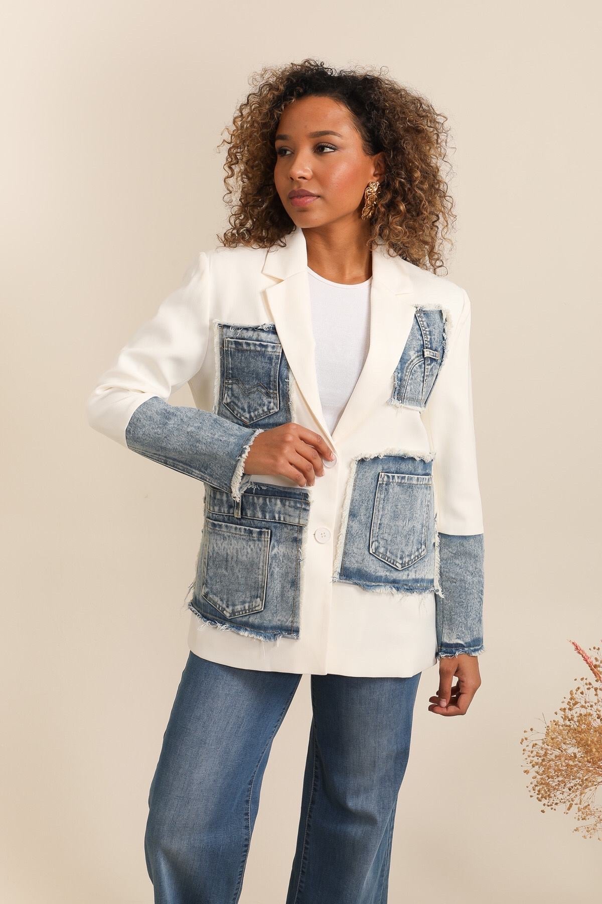 Le blaser jean