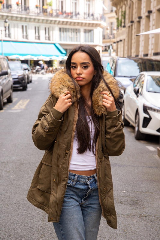 The khaki parka